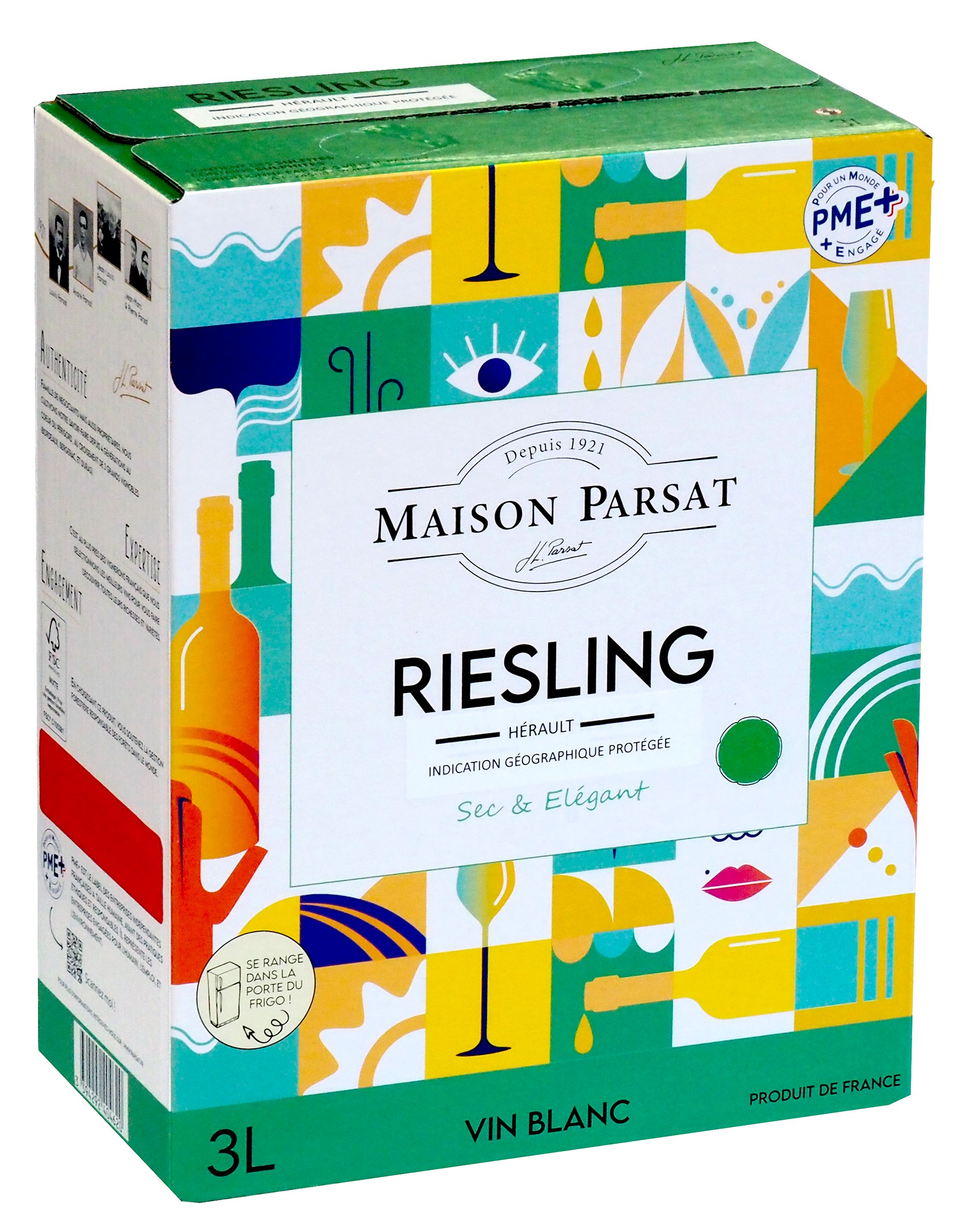 Miniature Maison Parsat - IGP Hérault Riesling blanc